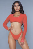 Red Two Piece