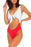 Color-block One Piece