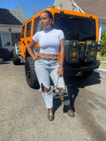 Round Neck Crop Top